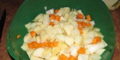 Шаг 1: жаркого в скороварке