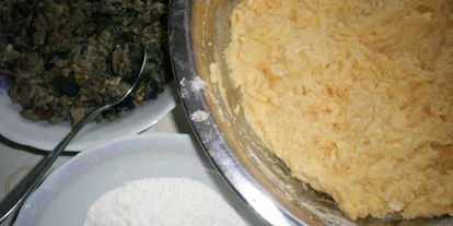 Шаг 4: картофельно-тыквенных зразы с очень вкусной начинкой