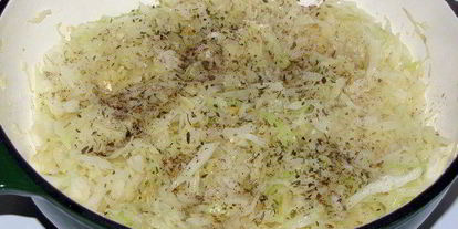 Шаг 1: картофельных зраз с капустого иза духовок