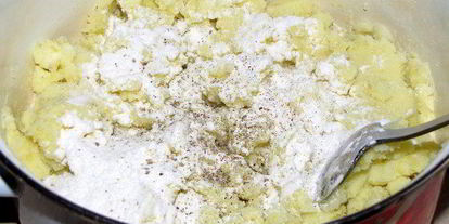 Шаг 5: картофельных зраз с капустого иза духовок