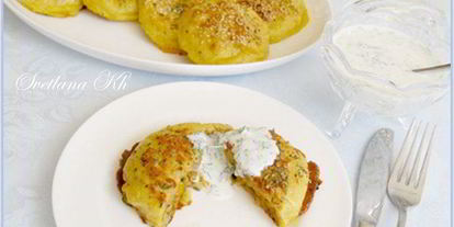 Шаг 9: картофельных зраз с капустой, запеченные в духовке