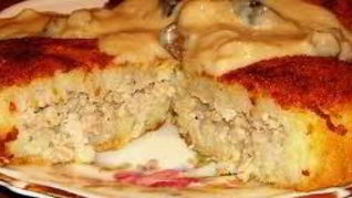 Рецепт Картофельных зраз с разными начинками