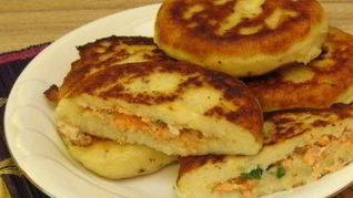 Рецепт Картофельных зраз с рыбой