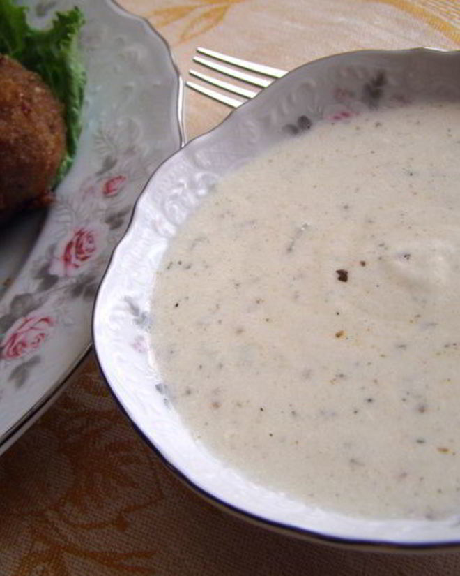 Рецепт куриных зраз с грибами под сметанно-сливочным соусом