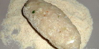 Шаг 8: куриных зраз с начинкой из потрошков