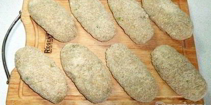 Шаг 9: куриных зраз с начинкой из потрошков