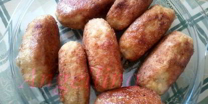 Шаг 10: куриных зраз с сыром и грецкими орехами