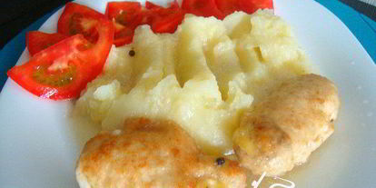 Шаг 3: куриных зраз с сыром в сырном соусе