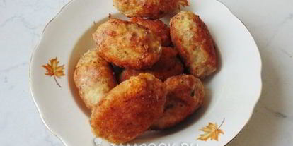 Шаг 11: мясных зраз с грибами