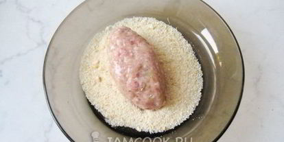 Шаг 9: мясных зраз с грибами