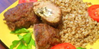 Шаг 8: мясных зраз с опятами