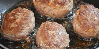 Шаг 7: мясных зраз с сыром