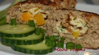 Рецепт Мясных зраз с яичным блинчиком