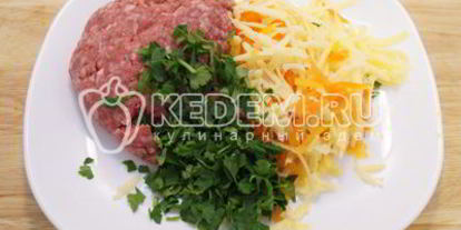 Шаг 1: мясных зраз с яйцом