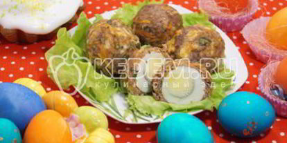 Шаг 6: мясных зраз с яйцом
