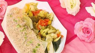Рецепт Нежных куриных зраз с овощами