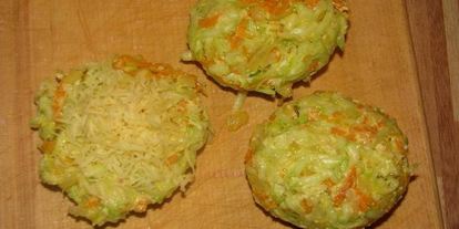 Шаг 2: овощных зраз с сыром