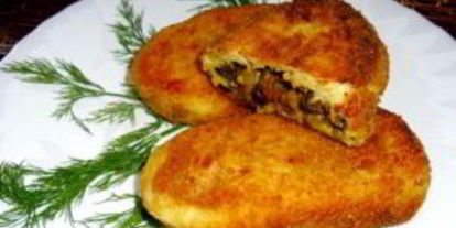 Шаг 5: постных картофельных зраз