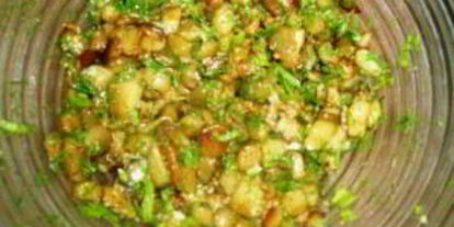 Шаг 2: зраз из кабачков с курицей