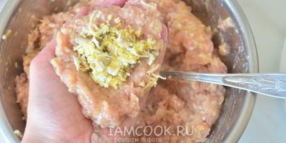 Шаг 5: зраз из куриного фарша