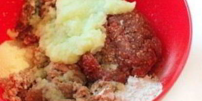 Шаг 1: зраз из манки с мясом