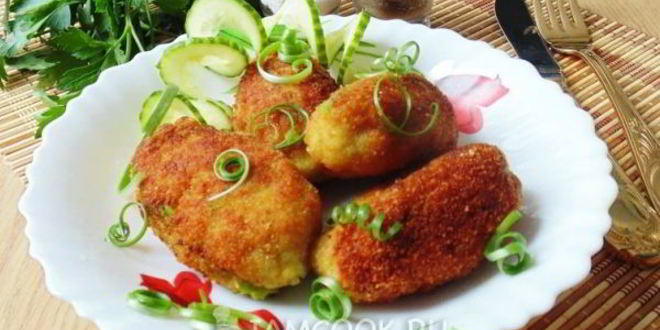 Рецепт зраз из рыбы с зеленым горошком