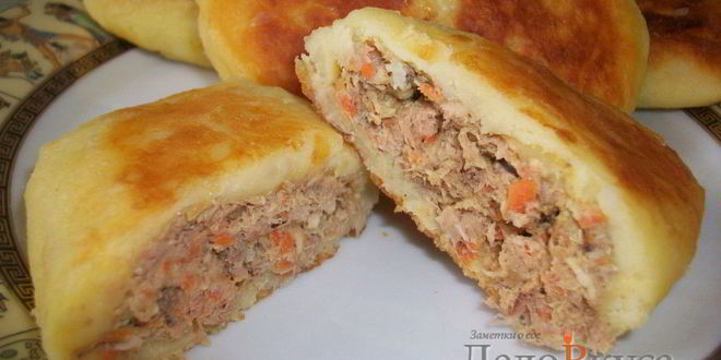 Рецепт Зраз картофельных с мясом