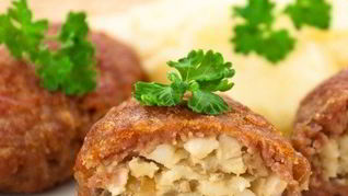 Рецепт Зраз — котлет с яичной начинкой