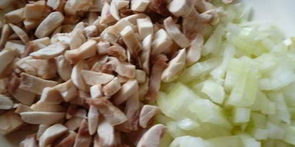 Шаг 1: зраз рыбных с яично-грибной начинкой