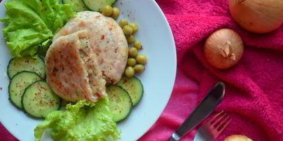 Шаг 5: зраз с геркулесома и жареныма лукома