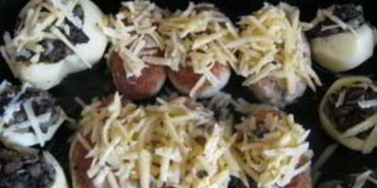 Шаг 2: зраз с грибами в духовке