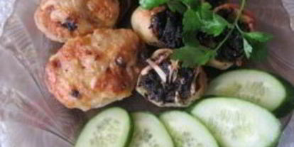 Шаг 3: зраз с грибами в духовке