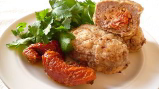 Рецепт Зраз с вялеными помидорами