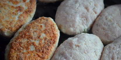 Шаг 5: зраз с яйцом и зеленью