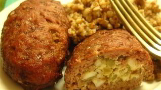 Рецепт Зраз с яйцом в духовке