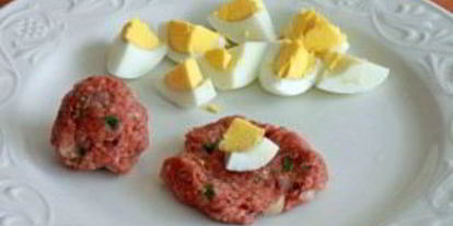 Шаг 1: зраз с яйцома