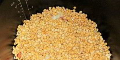 Шаг 1: гороховой каши в мультиварке без замачивания