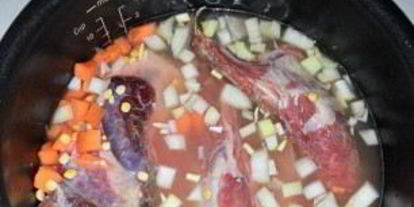 Шаг 3: гороховой каши в мультиварке без замачивания