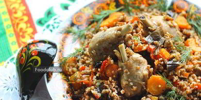 Шаг 9: гречки по-богатому