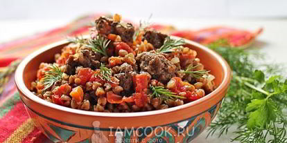 Шаг 10: гречки по-купечески с фаршем в мультиварке