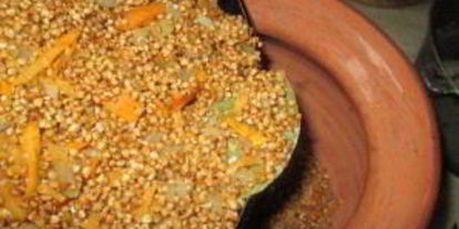 Шаг 8: гречки с фаршем в духовке