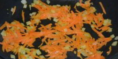 Шаг 2: гречки с фрикадельками