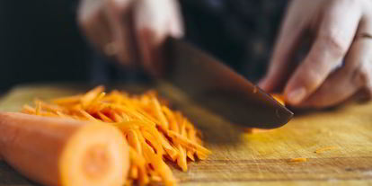 Шаг 2: гречки с грибами и овощами