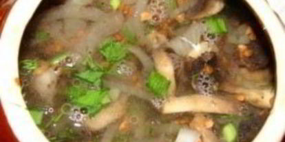 Шаг 6: гречки с грибами в горшочке