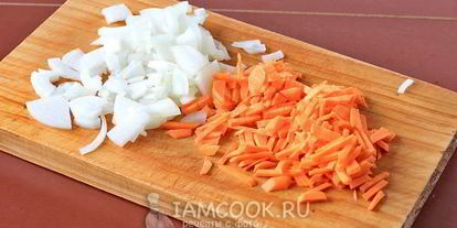 Шаг 4: гречки с куриным филе