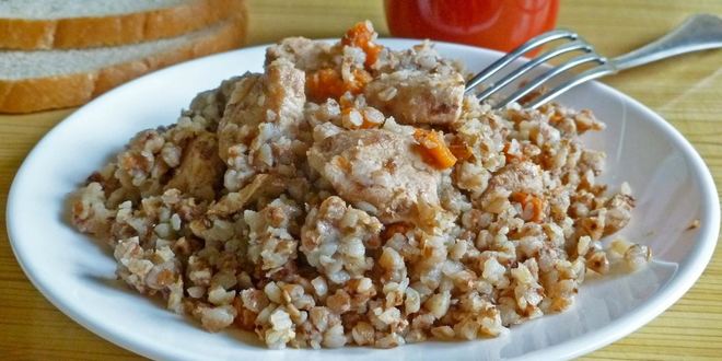 Рецепт гречки с курицей в мультиварке