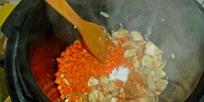 Шаг 6: гречки с курицей в мультиварке