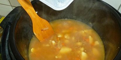 Шаг 9: гречки с курицей в мультиварке