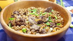 Рецепт Гречки с печенью