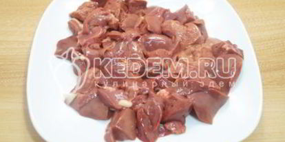 Шаг 1: гречки с печенью